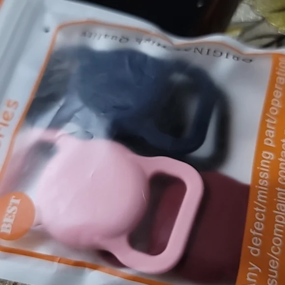 3 back Silicone Protective Case for ​Airtag Dog Collar Holder Anti-Lost Locato - Picture 7 of 7